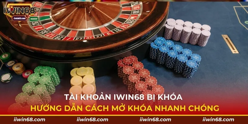 tài khoản IWIN68 bị khóa